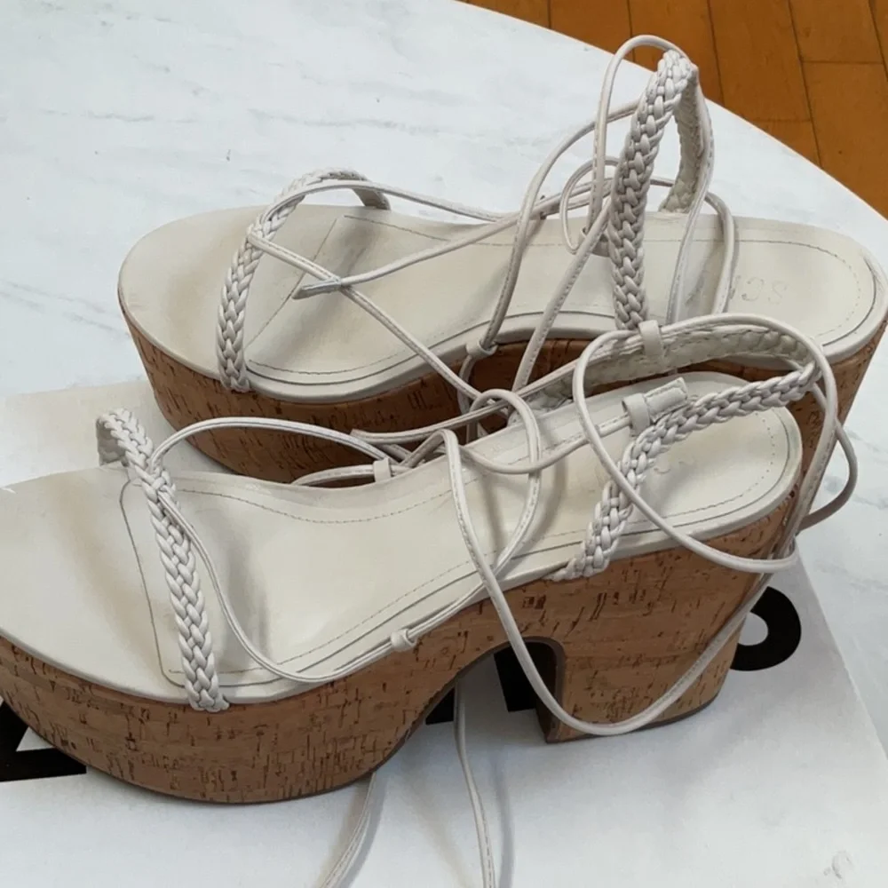 Schutz Maxima Citout Platform on Pearl, Size: 8.5